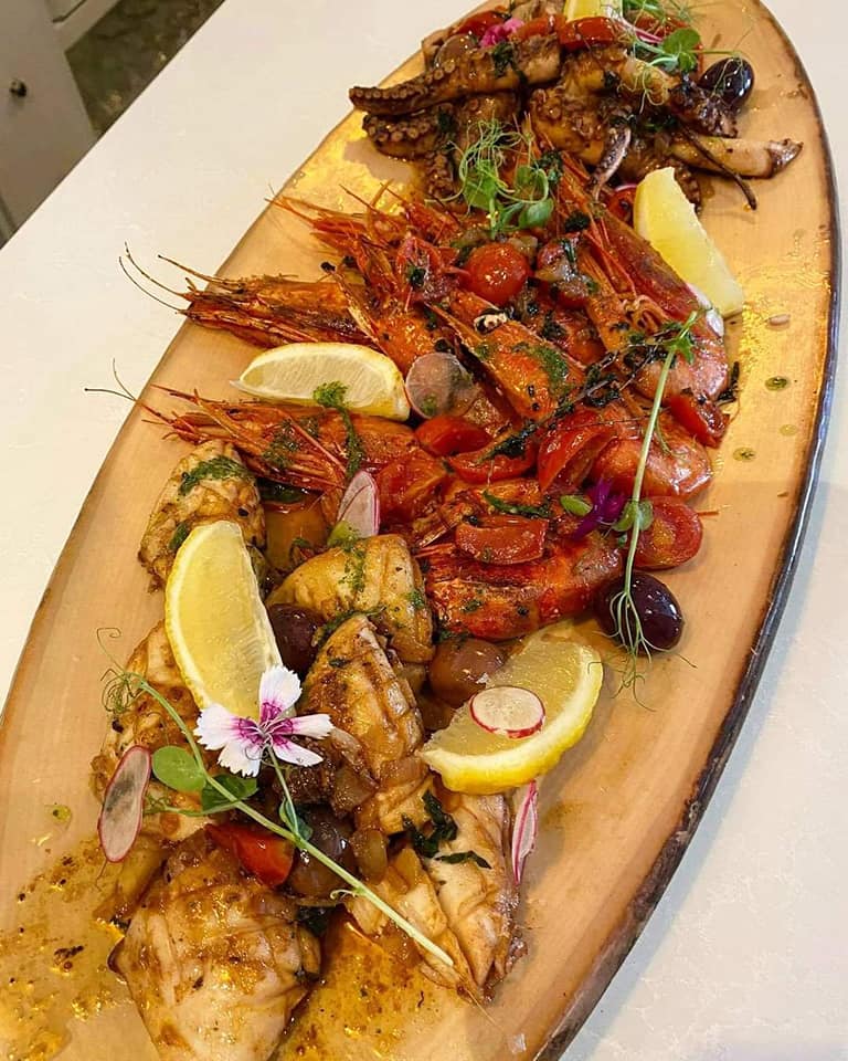 Seafood platters
